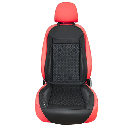 كوشن التبريد Icy Seat 🚗❄️ – 12 مروحة تبريد + 6 وضعيات تدليك لراحة مثالية في قيادتك! - TéléXpress