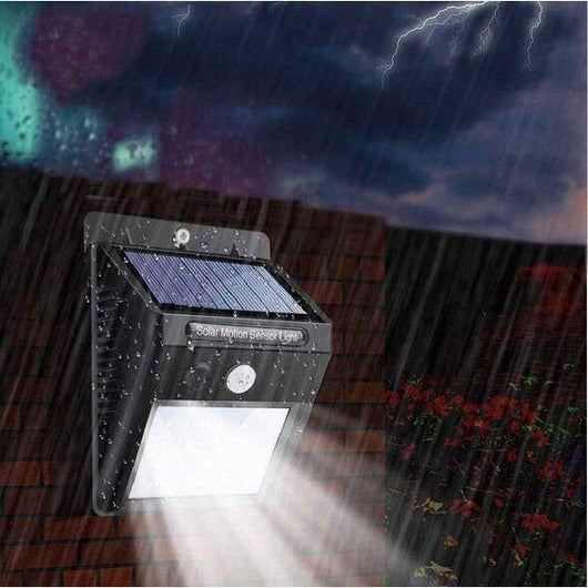 مصباح LED بالطاقة الشمسية مع حساس حركة - TéléXpress