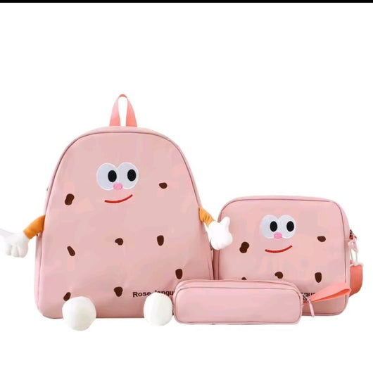🎒 طقم حقائب بطاطا مرحة – 3 قطع كرتونية مذهلة! - TéléXpress