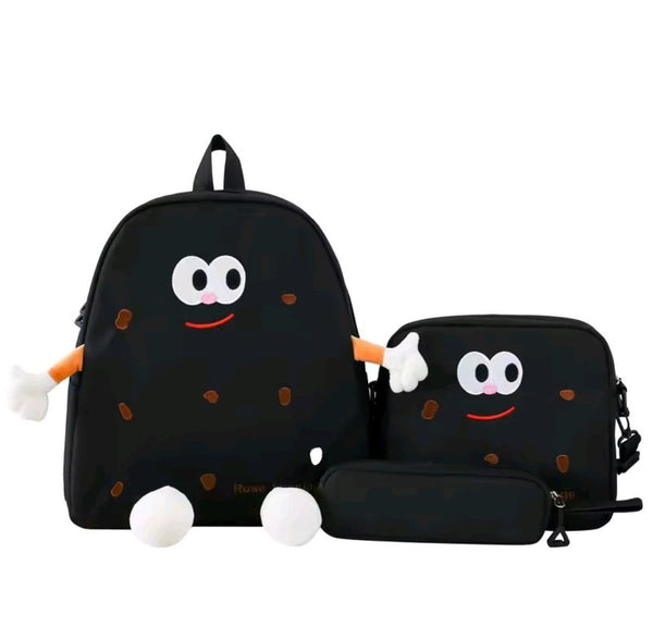🎒 طقم حقائب بطاطا مرحة – 3 قطع كرتونية مذهلة! - TéléXpress